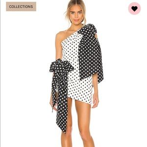 Marianna Senchina double bow Marilyn mini dress